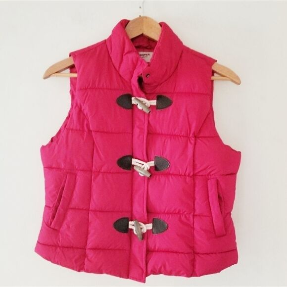 Arizona Jean Co puffer best with toggle closure - Picture 1 of 6